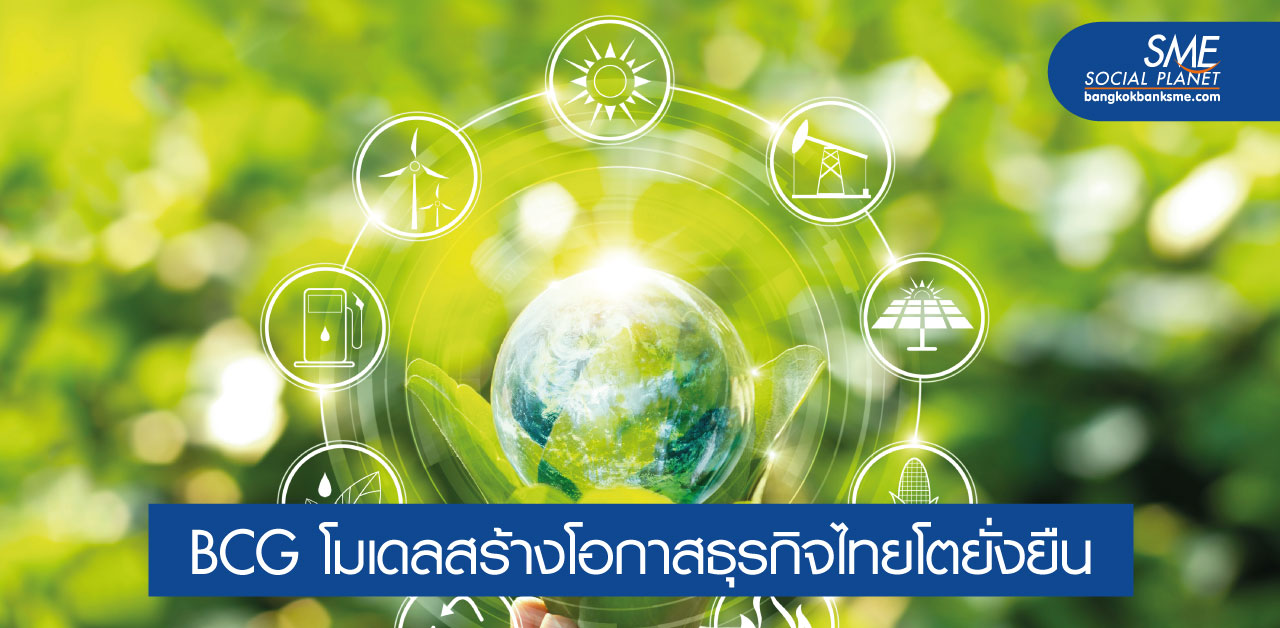 BCG โมเดลสร้างโอกาสธุรกิจไทยโตยั่งยืน