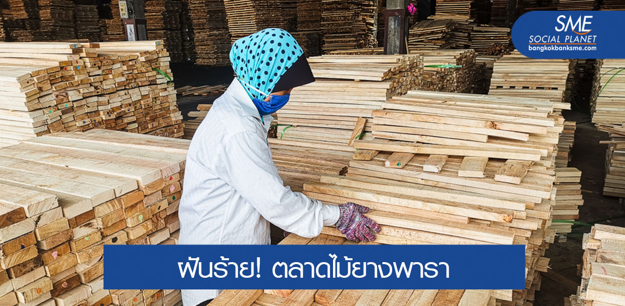 ตลาดเฟอร์นิเจอร์จีนยังไม่ฟื้น ทุบส่งออกไม้ยางพาราไทย
