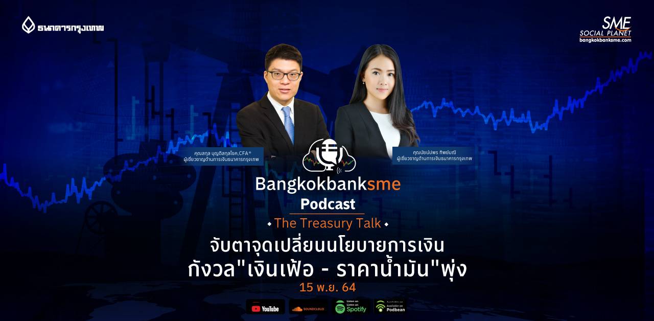 The Treasury Talk Ep.15  จับตาจุดเปลี่ยนนโยบายการเงินโลก