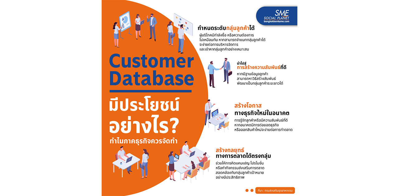 เผย 4 ข้อดี "Customer Database" สิ่งสำคัญในการทำธุรกิจยุคนี้