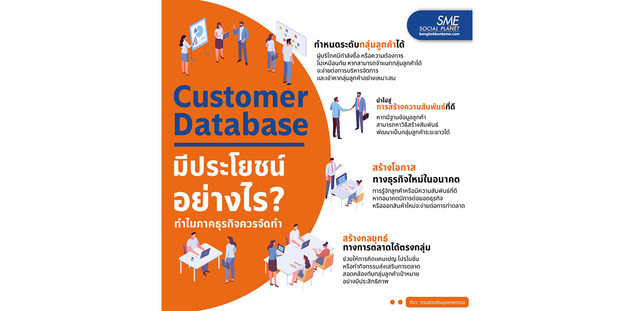 เผย 4 ข้อดี "Customer Database" สิ่งสำคัญในการทำธุรกิจยุคนี้