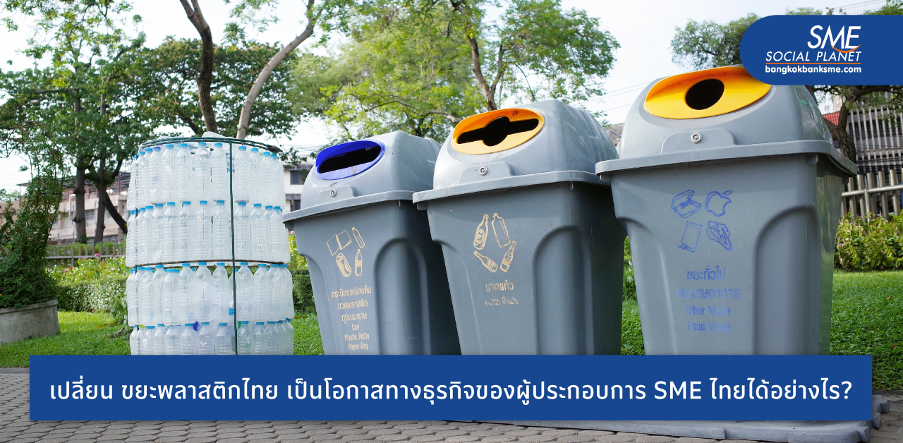 มองอนาคต ขยะพลาสติกของไทย กับโอกาสสู่เทรนด์ธุรกิจรักษ์โลก สร้างธุรกิจให้ถูกทาง