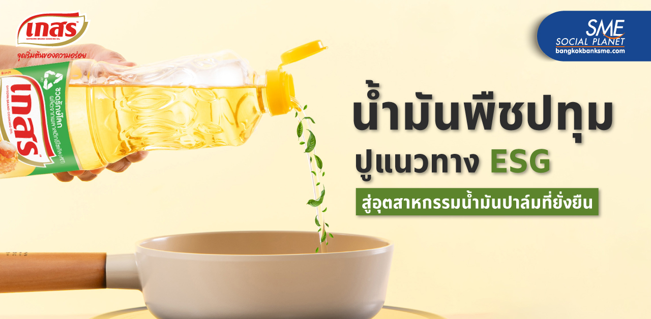 เปิดแนวคิด ESG จุดเปลี่ยนสำคัญของ 'น้ำมันพืช' สู่อนาคตที่ยั่งยืนในตลาดโลก