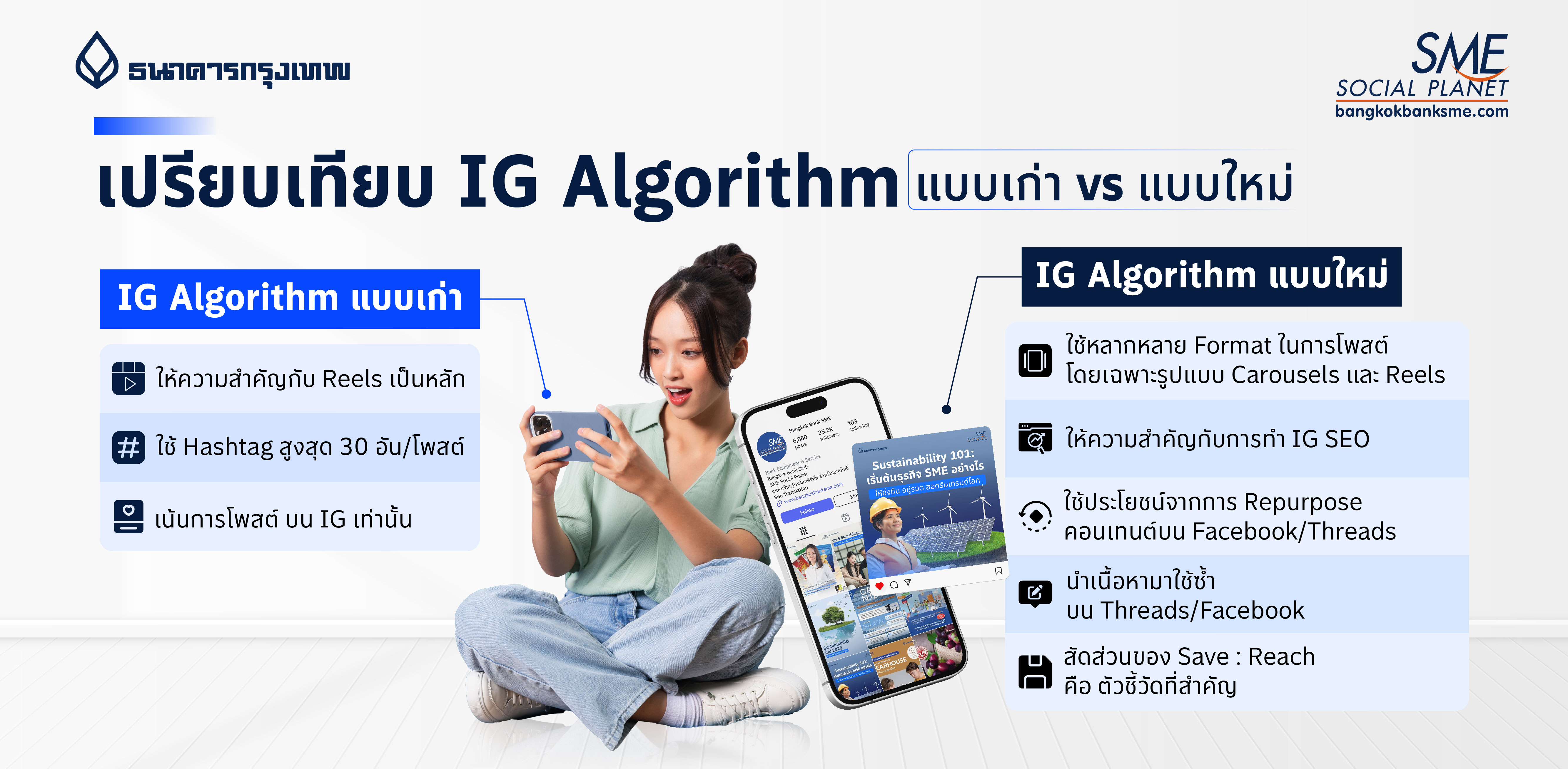 เปรียบเทียบ IG Algorithm แบบเก่า vs ใหม่