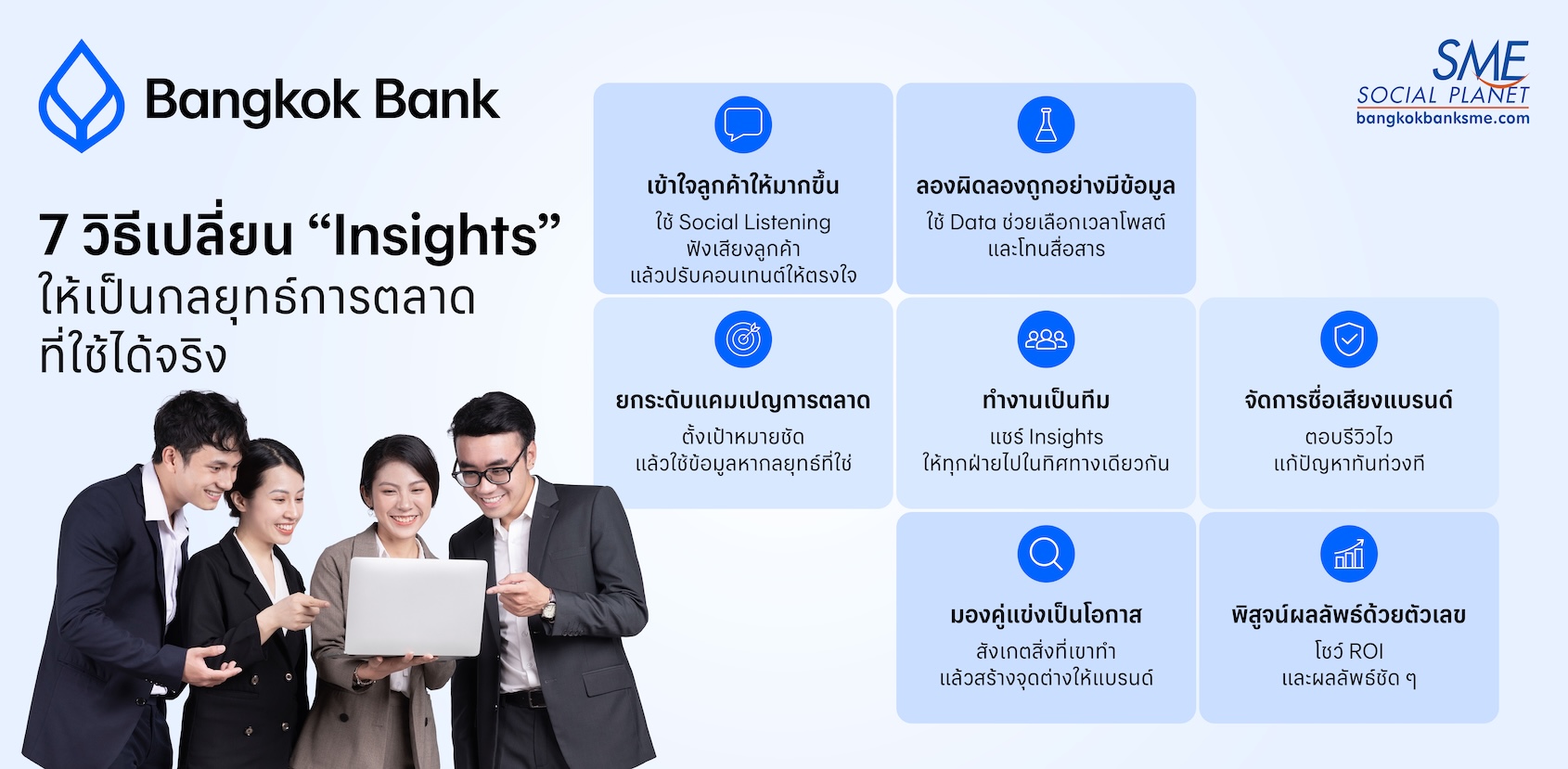 7 วิธีเปลี่ยน “Insights” ให้เป็นกลยุทธ์การตลาดที่ใช้ได้จริง