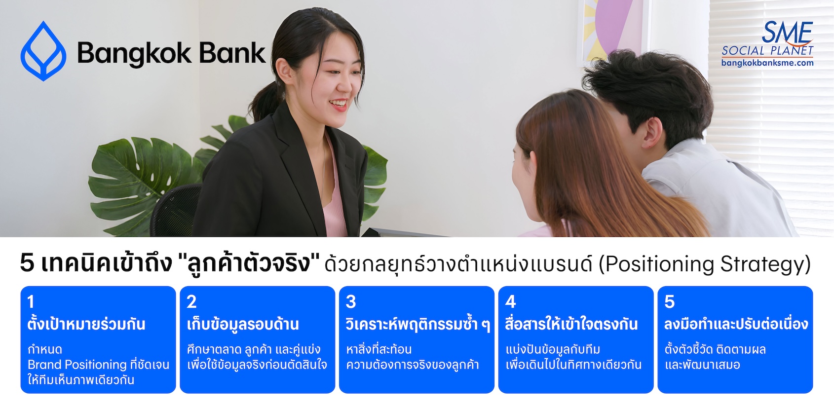 5 เทคนิคเข้าถึง "ลูกค้าตัวจริง" ด้วยกลยุทธ์วางตำแหน่งแบรนด์ (Positioning Strategy)