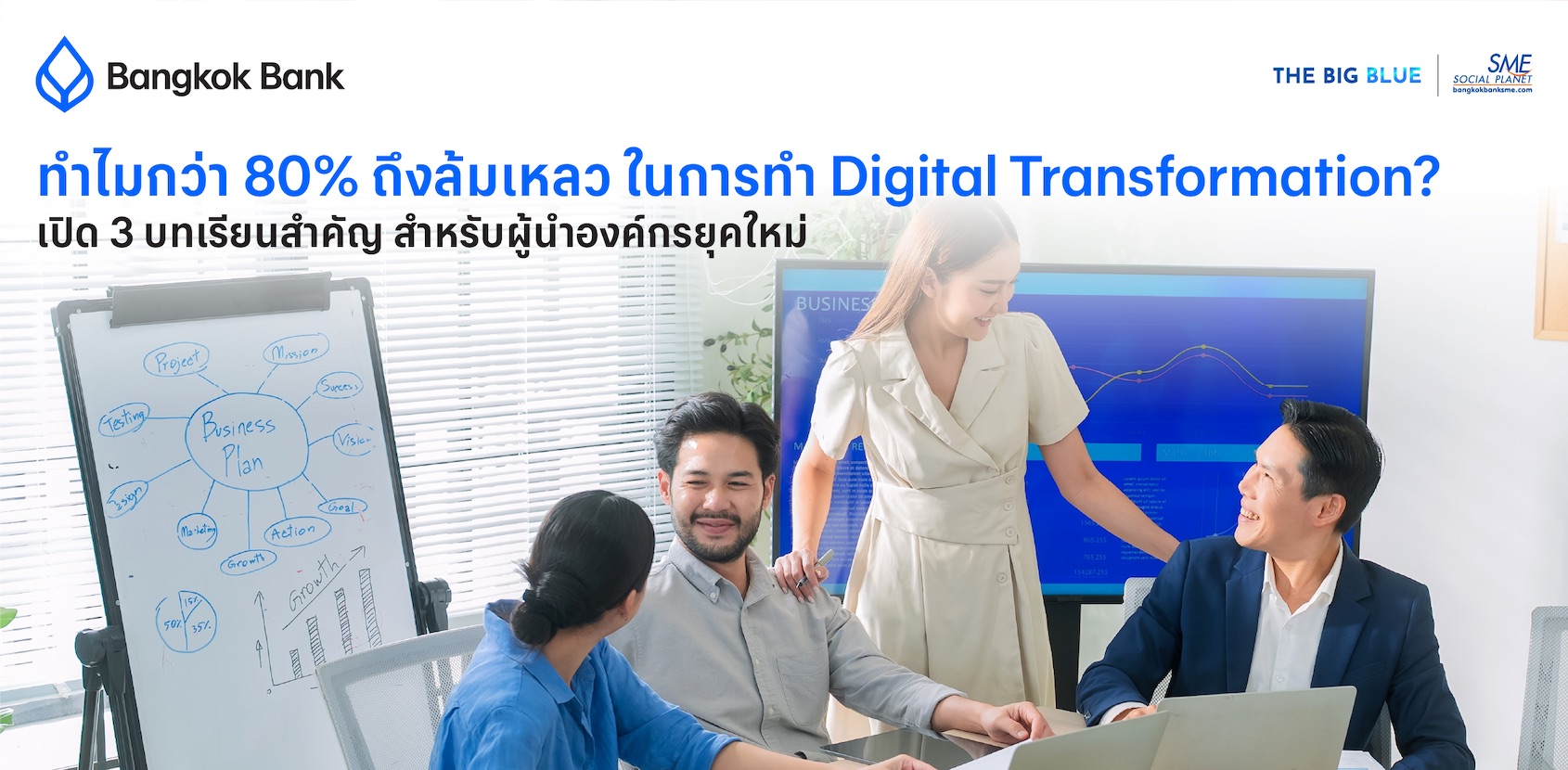 ทำไม Digital Transformation ถึงล้มเหลวกว่า 80% ขององค์กรทั่วโลก !?
