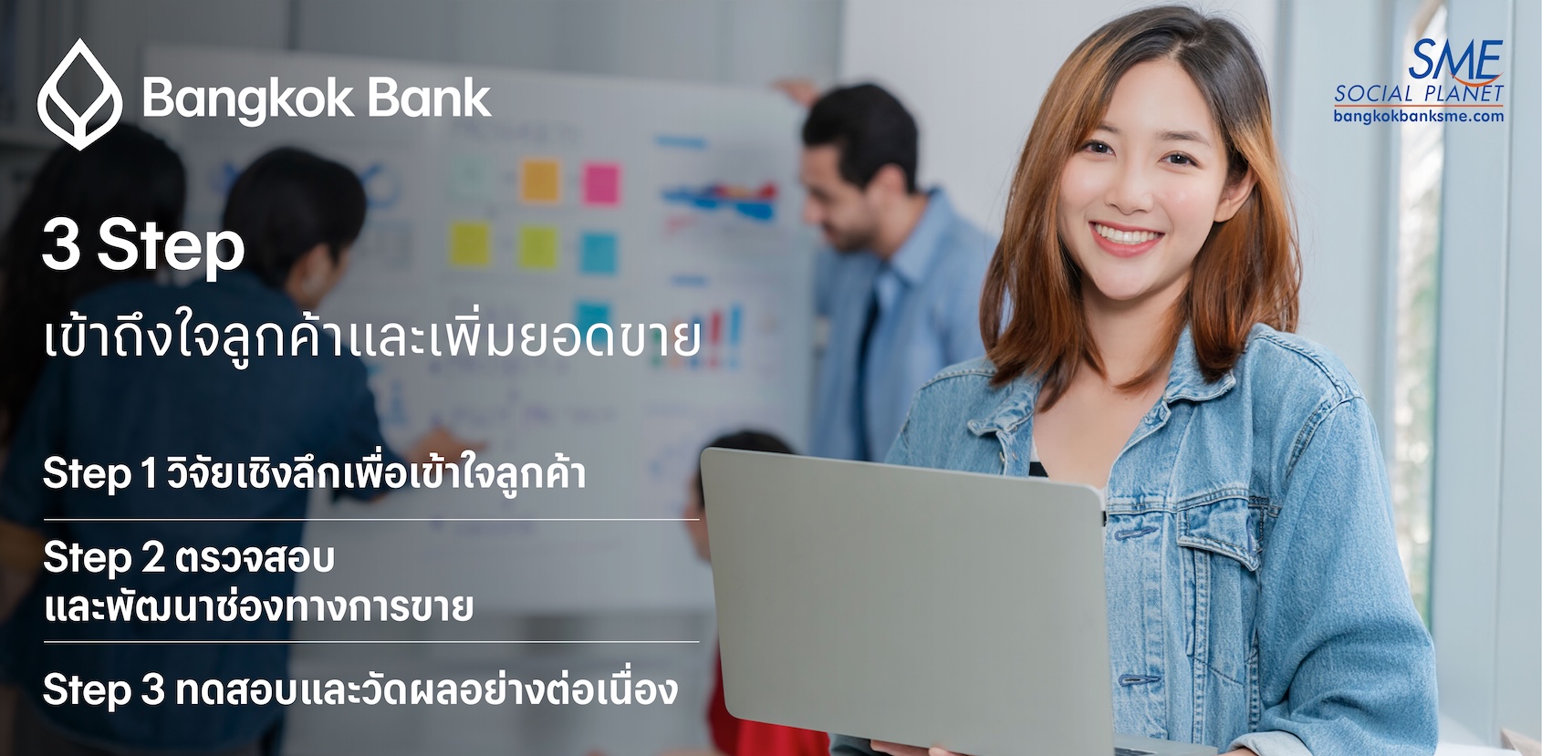 3 Step เข้าถึงใจลูกค้าและเพิ่มยอดขาย 3 Step เข้าถึงใจลูกค้าและเพิ่มยอดขาย