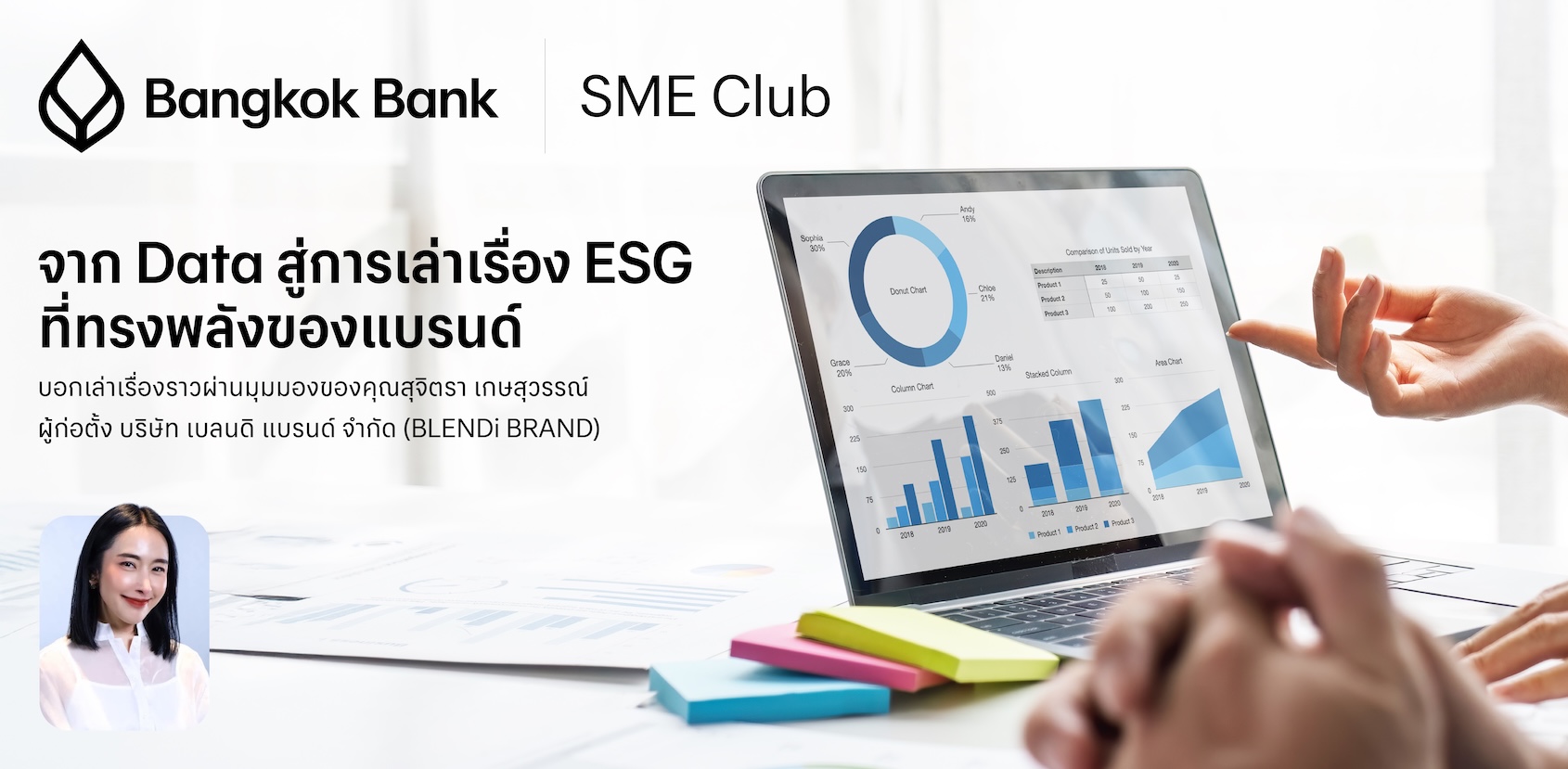 จาก Data สู่การเล่าเรื่อง ESG ที่ทรงพลังของแบรนด์